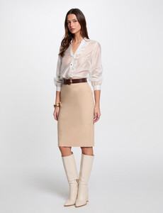 morgandetoi.com jupe-longueur-genou-crayon-marron-clair-femme-vue1-32536301006850944.jpg