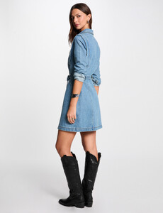 morgandetoi.com robe-ajustee-boutonnee-en-jean-denim-stone-femme-vue2-32536301008310993.jpg