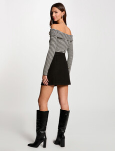 morgandetoi.com robe-courte-droite-2-en-1-noir-femme-vue2-32536301009540927.jpg