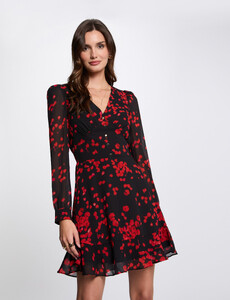 morgandetoi.com robe-courte-evasee-imprimee-multicolore-femme-vue5-32536301015161032.jpg