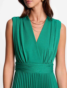 morgandetoi.com robe-longue-droite-plissee-vert-emeraude-femme-vue4-32536311022221026.jpg