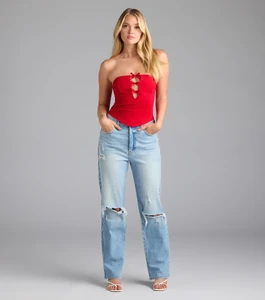 06001-000125_3_RED_DarlingStraplessBowPonteCropTop_1594x1800_crop_center.webp