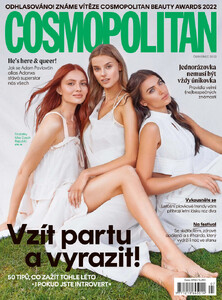 Adela Maderycova, Krystyna Pyszkova, Chanique Rabe featured on the Cosmopolitan Czech Republic cover from July 2022_cosmopolitan-czech-republic-2022-july-01-single.jpg