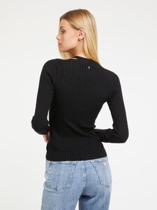 KrP  - Guess_V neck viscose blend sweater Women-4b - W3BR30Z2V42-JBLK-ALT2.jpg