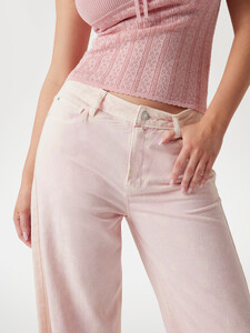 Lauren Alex -  Guess_Bellflower wide-leg twill pants Women-5 - W5GA82WHAG1-A60W-ALT3.jpg