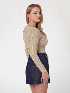 Lauren Alex -  Guess_Cable-knit boat-neck sweater Women-5 - W5RR04Z3KT0-FN6G-ALT2.jpg