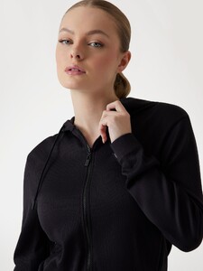 Lauren Alex -  Guess_Hooded ribbed sweatshirt Women-5 - V5RQ07Z3M50-JBLK-ALT3.jpg