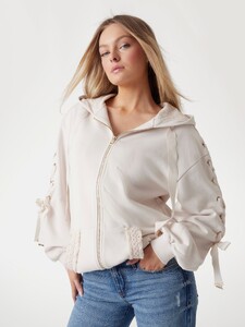 Lauren Alex -  Guess_Lace up sweatshirt Women-5 - W5PQ35KCYB0-G9L9.jpg