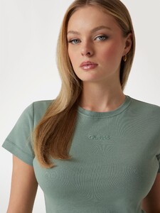 Lauren Alex -  Guess_Logo jersey t-shirt Women-5 - V5RI14KCOI1-G8CW-ALT3.jpg