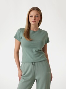 Lauren Alex -  Guess_Logo jersey t-shirt Women-5 - V5RI14KCOI1-G8CW.jpg