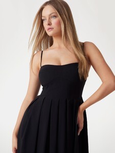 Lauren Alex -  Guess_Midi dress with pinces Women-5 - W5GK61WGMR2-JBLK-ALT1.jpg