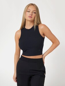 Lauren Alex -  Guess_Rib knit crop tank top Women-5c - V3GP19K8RT2-G7FQ.jpg