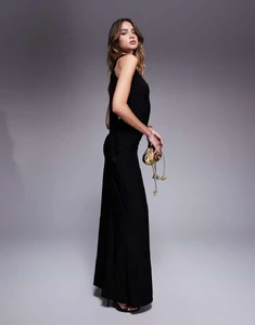 fashionkilla-designer-Black-Double-Sculpted-Slinky-Open-Back-Drape-Detail-Top (1).webp