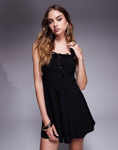 missy-empire-Black-Bengaline-Tie-Front-Mini-Dress (2).jpeg