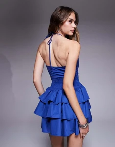 missy-empire-Blue-Ruffle-Trim-Halterneck-Cut-Out-Mini-Dress (3).webp
