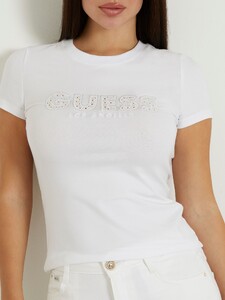IrynaD - Guess - Sangallo front logo t-shirt Women-4-W4GI14J1314-G011-ALT3.jpg