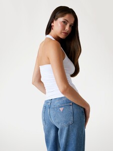 KiannaLS - Guess -  Stretch Modal halter-neck top Women-5 - W5YP28KACM2-G011-ALT2.jpg