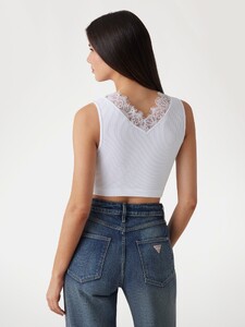 KiannaLS - Guess_Lacy seamless cropped sweater Women-5b - W5GZ09Z2ZN0-G011-ALT2.jpg