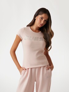 KiannaLS - Guess_Rhinestones logo t-shirt Women-5b - V4BI16KCIV1-G6O1.jpg