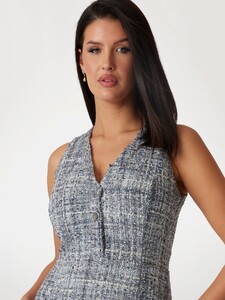 LizaMakhu - Guess_Bodycon tweed mini dress Women-5 - W5GK0EWH7I0-FJ2J-ALT1.jpg