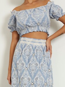 LizaMakhu - Guess_Embroidered long skirt Women-6 - W4GD66WG4F0-F7IM-ALT3.jpg