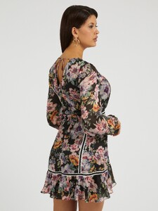 LizaMakhu - Guess_Floral print dress Women-5 - W3YK13WCWF2-P9QT-ALT2.jpg