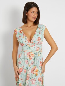 LizaMakhu - Guess_Floral print long dress Women-5 - W3GK60WDW82-P7NG-ALT1.jpg