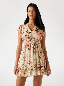 LizaMakhu - Guess_Floral print mini dress Women-5 - W3YK34WDW82-P1MN.jpg
