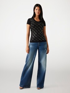 LizaMakhu - Guess_Rhinestones 4G logo t-shirt Women-6 - W3BI53J1314-JBLK-ALT1.jpg