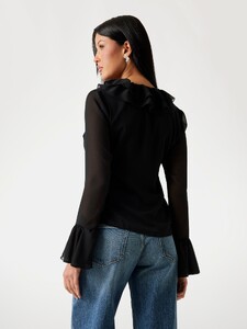 LizaMakhu - Guess_Ruffled blouse Women-4c - W5PH1RWP690-JBLK-ALT2.jpg