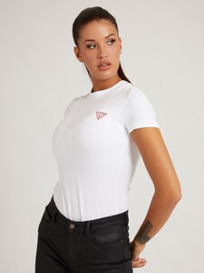 LizaMakhu - Guess_Triangle logo t-shirt Women-4 - W1YI0ZJ1311-G011.jpg