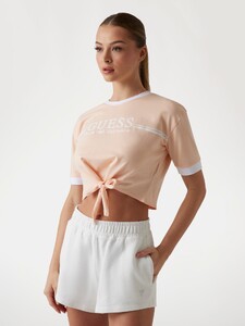 VSeleznova - Guess_Front knot logo T-shirt Women-5 - V5GI05I3Z14-G6J4.jpg