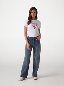 GCiancio - Guess Triangle logo t-shirt Women-4_W1YI1BI3Z14-G011-ALT1.jpg