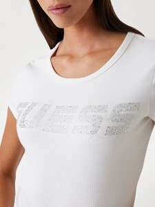 GiuliaC - Guess_Rhinestones logo t-shirt Women-5c - V4BI16KCIV1-G6K5-ALT3.jpg