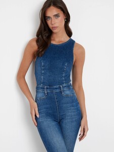 GiuliaC - Guess_Skinny denim jumpsuit Women-5 - W4GD1HD3KI0-SAVL-ALT3.jpg