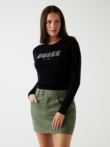 KiannaLS - Guess Rhinestone front logo sweater Women-4_W5BR40Z2NQ2-JBLK.jpg