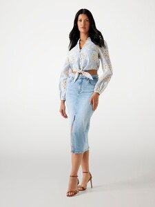 LizaM - Guess Embroidered tie-front blouse4_W5YH1BWHEO0-A734-ALT1.jpg