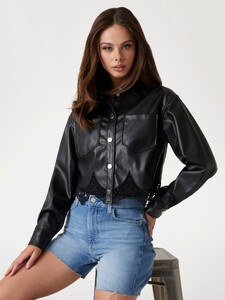 MeikaW - Guess_Lacy cropped shacket Women-5 - W5GL22WH6P0-JBLK.jpg