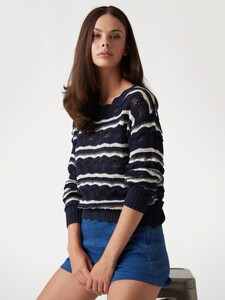 MeikaW - Guess_Openwork knit sweater Women-6 - W5GR35Z3NJ0-S77Y-ALT2.jpg