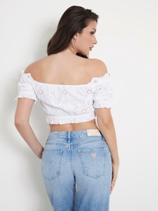 OriolaM - Guess_Embroidered off-shoulder blouse Women-5b - W4GH40WG4F0-G011-ALT2.jpg
