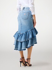 SLuders - Guess Ruffled midi denim skirt Women-5_W5YD32D5QQ0-LAG0-ALT2.jpg