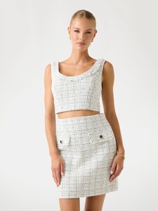 SLuders - Guess Tweed cropped sleeveless top Women-5_W5YH52WHDB2-F0LL.jpg