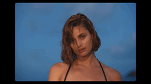 Taylor Marie Hill - Victoria's Secret [2021] Destination Swim 5.gif