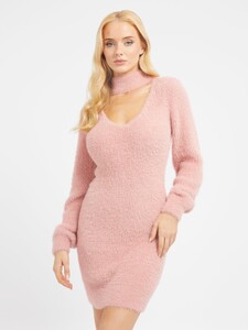 VTurner - Guess_Fuzzy sweater mini dress Women-4b - W3BK0ZZ3BS0-F6M0.jpg