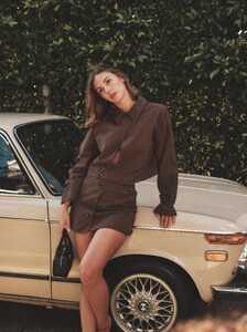 Carmella Rose - Lounge [2025] Button Detail Jacket (Dark Brown) 0.Lounge_AW25_1262.jpg