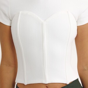 Carmella Rose - Lounge [2025] Corset T-Shirt (Off White) 12.WhiteCorsetTop.jpg