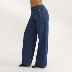 Carmella Rose - Lounge [2025] High-Waisted Wide-Leg Jeans (Blue) 4.DenimJeans.jpg