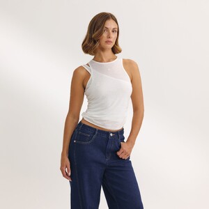 Carmella Rose - Lounge [2025] Layered Tank Top (White) 4.LayeredTankTop.jpg