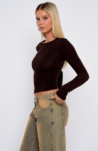 BriegeD - WFox - Game Over Long Sleeve Top Dark Chocolate_white-fox-game-over-long-sleeve-top-dark-chocolate-brown-10.jpg