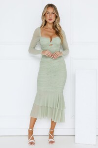 EVenz - HelloMolly - Dreamy Collection Mesh Long Sleeve Maxi Dress Sage - Image 2_39A5578_1736149410.jpg